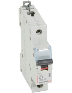 Legrand Автоматичен прекъсвач DX3 1P 1A крива С 6kA - 407662 - Цена | LEDs4economy