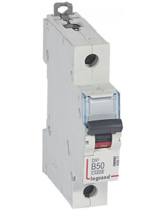 Legrand Автоматичен прекъсвач DX3 1P 50A крива B 10kA 1 мод. - 408877 - Цена | LEDs4economy