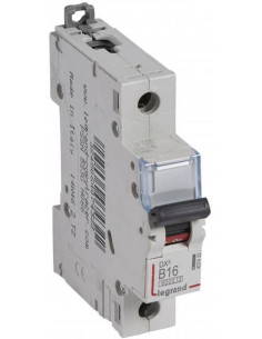 Legrand Автоматичен прекъсвач DX3 1P 16A крива B 6kA - 407432 - Цена | LEDs4economy