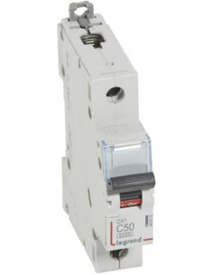 Legrand Автоматичен прекъсвач DX3 1P 50A крива С 6kA - 407675 - Цена | LEDs4economy