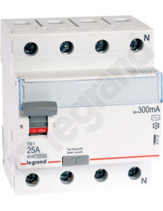 Legrand ДТЗ 4P 25А 300mА серия TX3 ID тип AC - 411727 - Цена | LEDs4economy