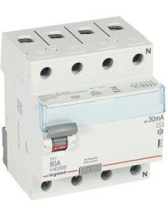 Legrand ДТЗ 4P 80А 30mА серия TX3 ID тип AC - 411710 - Цена | LEDs4economy