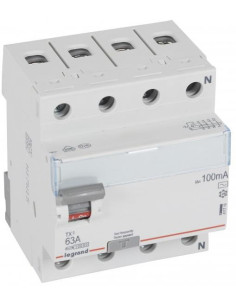 Legrand ДТЗ 4P 63A 100mА серия TX3 ID тип AC - 411719 - Цена | LEDs4economy