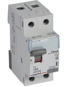 Legrand ДТЗ 2P 16А 10mА серия TX3 ID тип AC - 411502 - Цена | LEDs4economy