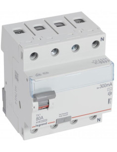 Legrand ДТЗ 4P 80A 300mА серия TX3 ID тип AC - 411730 - Цена | LEDs4economy