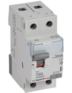 Legrand ДТЗ 2P 100A 30mА серия TX3 ID тип AC - 411513 - Цена | LEDs4economy