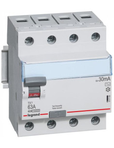 Legrand ДТЗ 4P 63A 30mА серия TX3 ID тип AC - 411709 - Цена | LEDs4economy