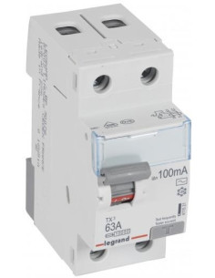 Legrand ДТЗ 2P 63А 100mА серия TX3 ID тип AC - 411521 - Цена | LEDs4economy