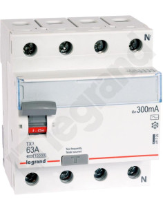 Legrand ДТЗ 4P 63A 300mА серия TX3 ID тип AC - 411729 - Цена | LEDs4economy