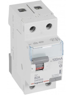 Legrand ДТЗ 2P 80А 100mА серия TX3 ID тип AC - 411522 - Цена | LEDs4economy