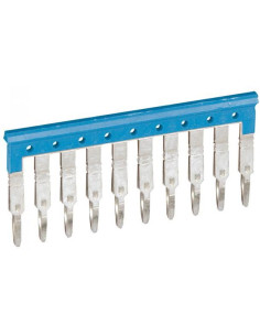 Legrand Гребен за редова клема 5мм 10 полюса синя Viking 3 - 037500 - Цена | LEDs4economy