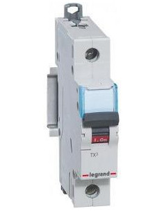 Legrand Автоматичен прекъсвач TX3 1P 1A крива С 6kA - 403426 - Цена | LEDs4economy