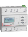 Legrand Трифазен електромер за ДИРЕКТНО мерене на ел. енергия EMDX3, Modbus, 2 тарифи, за DIN монтаж 6 мод, 125A, MID - 412075 -