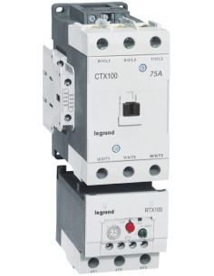Legrand Контактор CTX3-65 3P 55kW (100A AC-3) 2NO-2NC 230V 50/60Hz - 416226 - Цена | LEDs4economy
