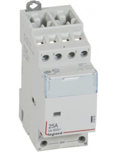 Legrand Модулен контактор CX3, 25А 4NO 24Vac 2 модула - 412510 - Цена | LEDs4economy