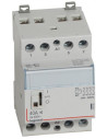 Legrand Модулен контактор с ръкохватка CX3, 40A 4NO 220V 3 модула БЕЗШУМЕН - 412562 - Цена | LEDs4economy