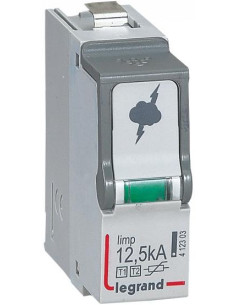 Legrand Сменяем модул за катоден отводител тип 1+2 SPD 12.5kA 320V - 412303 - Цена | LEDs4economy