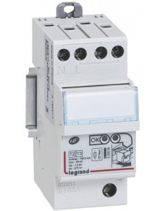 Legrand Катоден отводител тип 2+3 SPD 12kA 275V 1P+N L - 003951 - Цена | LEDs4economy
