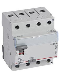 Legrand ДТЗ 4P 63A 30mА серия TX3 ID тип A - 411766 - Цена | LEDs4economy