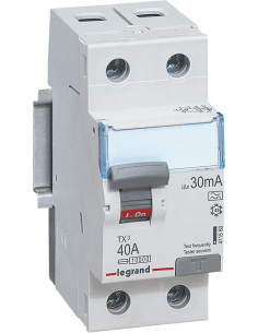 Legrand ДТЗ 2P 40A 30mА серия TX3 ID тип A - 411560 - Цена | LEDs4economy