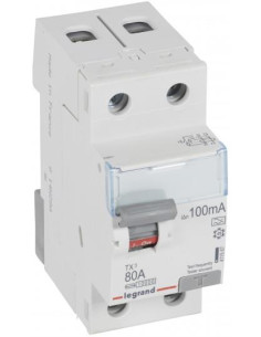 Legrand ДТЗ 2P 80А 100mА серия TX3 ID тип A - 411567 - Цена | LEDs4economy