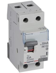 Legrand ДТЗ 2P 63A 30mА серия TX3 ID тип F - 411597 - Цена | LEDs4economy