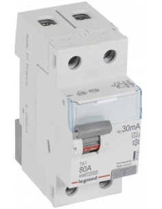Legrand ДТЗ 2P 80A 30mА серия TX3 ID тип A - 411562 - Цена | LEDs4economy