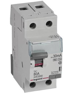 Legrand ДТЗ 2P 80A 30mА серия TX3 ID тип F - 411598 - Цена | LEDs4economy
