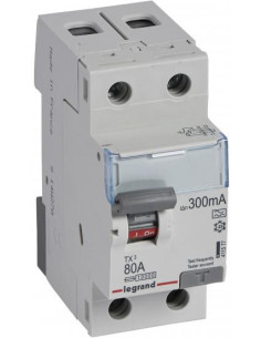 Legrand ДТЗ 2P 80A 300mА серия TX3 ID тип A - 411577 - Цена | LEDs4economy