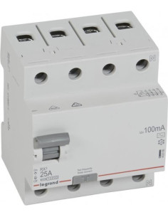 Legrand ДТЗ 4P 25А 100mА серия RX3 ID тип AC - 402066 - Цена | LEDs4economy