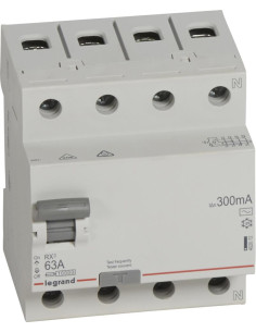 Legrand ДТЗ 4P 40A 300mА серия RX3 ID тип AC - 402071 - Цена | LEDs4economy