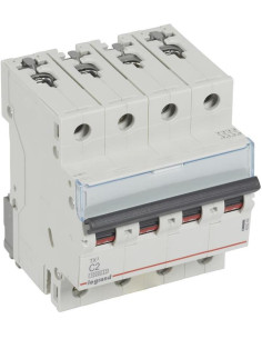 Legrand Автоматичен прекъсвач TX3 4P 2A крива С 10kA - 404249 - Цена | LEDs4economy