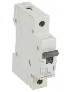 Legrand Автоматичен прекъсвач RX3 1P 6A крива В 6kA - 419133 - Цена | LEDs4economy