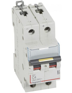 Legrand Автоматичен прекъсвач DX3-DC 2P 4A 500V - 409564 - Цена | LEDs4economy