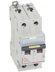 Legrand Автоматичен прекъсвач DX3-DC 2P 50A 500V - 409573 - Цена | LEDs4economy