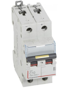 Legrand Автоматичен прекъсвач DX3-DC 2P 10A 500V - 409567 - Цена | LEDs4economy