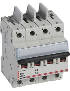 Legrand Автоматичен прекъсвач DX3-DC 2P 20A 800V - 414429 - Цена | LEDs4economy