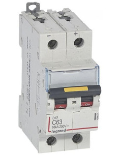 Legrand Автоматичен прекъсвач DX3-DC 2P 63A 500V - 409574 - Цена | LEDs4economy