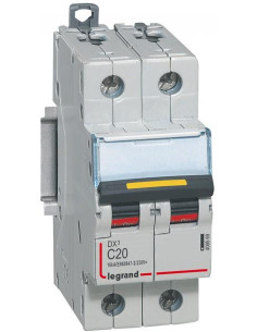 Legrand Автоматичен прекъсвач DX3-DC 2P 20A 500V - 409569 - Цена | LEDs4economy