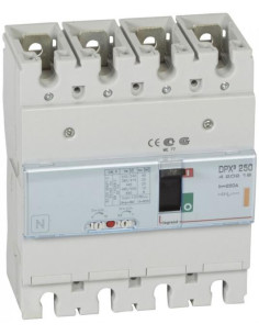 Legrand Автомат DPX3 250 TM 4P 250A 25кA регулируем (In x 0.8...1) - 420219 - Цена | LEDs4economy
