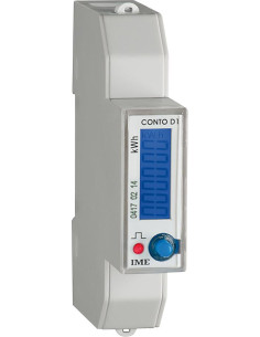 Legrand Монофазен мерител за ДИРЕКТНО мерене на ел. енергия Conto D1, Modbus, за DIN монтаж 1 мод, 32A, IME - CE11165A4 - Цена |