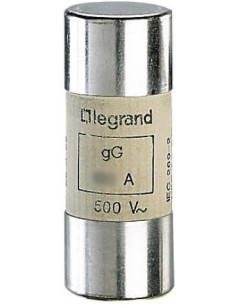 Legrand Стопяем цилиндричен предпазител тип gG 40A 22x58мм - 015340 - Цена | LEDs4economy