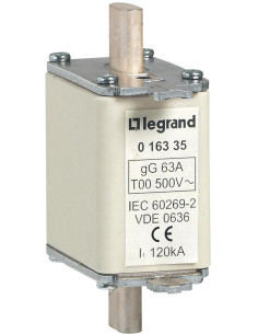Legrand Стопяем ножов предпазител тип gG 125А размер 00 - 016350 - Цена | LEDs4economy