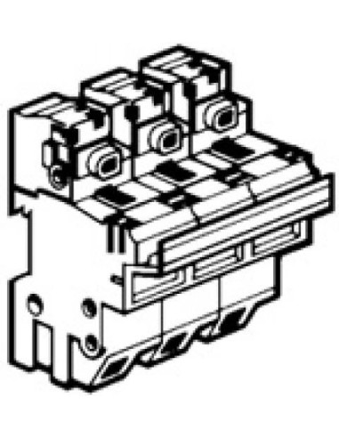 Разединител стопяем предпазител 3P 22X58 mm 6мод. Legrand