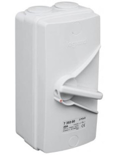 Legrand Мощностен разединител 32A 2P в кутия AC22 - 735301 - Цена | LEDs4economy