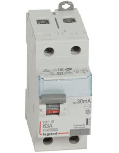 Legrand ДТЗ 2P 63А 30mА серия DX3 ID тип AC - 411506 - Цена | LEDs4economy