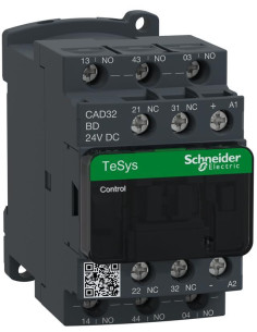 SE Спомагателен контактор TeSys D 3NO+2NC 690V 24Vdc - CAD32BD - Цена | LEDs4economy