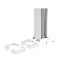 Legrand Kолона с 4 отделения, двустранна, 3.3м, алум. конструкция, PVC капаци, бяла Snap-On - 653050 - Цена | LEDs4economy 2