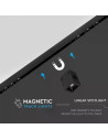 V-TAC 1W Магнитен Линеен Спот 4000K Черен 24V - 7959 - 8