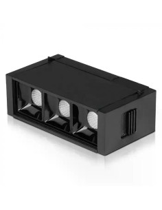 V-TAC 3x1W Магнитен Линеен Спот 3000K Черен 24V - 7960 - Цена | LEDs4economy
